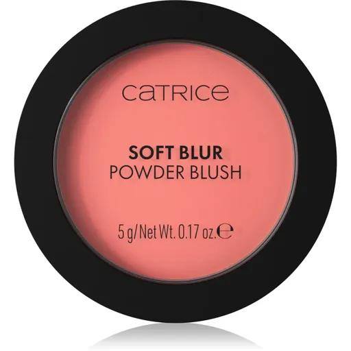 Catrice Soft Blur Powder Brush fard de obraz sub forma de pudra cu efect matifiant culoare 040 Pink Positive 5 g