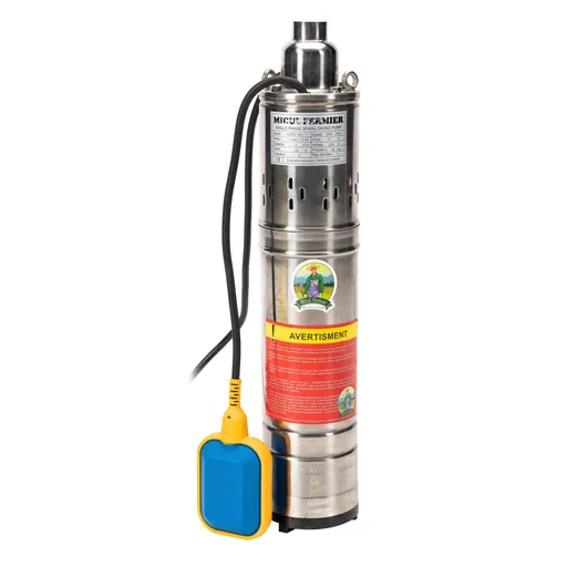 Pompa  Submersibila cu Plutitor Micul Fermier QGD-3, 1100 W, 50 l/min, H Refulare 120 m, bobinaj cupru (GF-0706)