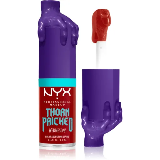 NYX Professional Makeup Wednesday Mystery Lip Oil ulei pentru buze culoare 02 Thorn Pricked 4.8 ml