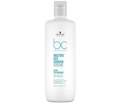 Sampon Par Uscat Aspru Schwarzkopf Professional Bonacure Clean Performance Moisture Kick 1000 ml