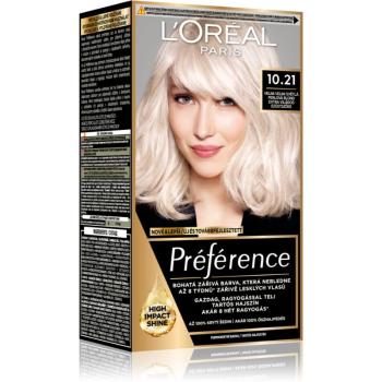 L’Oréal Paris Préférence culoare par culoare 10.21 Super Light Pearl Blonde