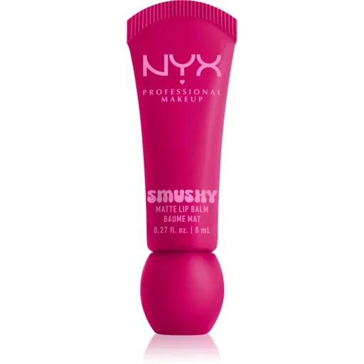 NYX Professional Makeup Smushy Matte Lip Balm balsam de buze cu efect matifiant culoare She