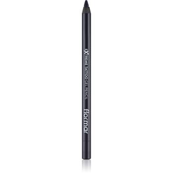 flormar Extreme Tattoo Gel Pencil eyeliner gel rezistent la apă culoare 04 Intense Blue 1.2 g