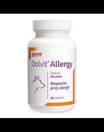 DOLFOS Dolvit Allergy 90 tab. suport pentru caini cu alergii