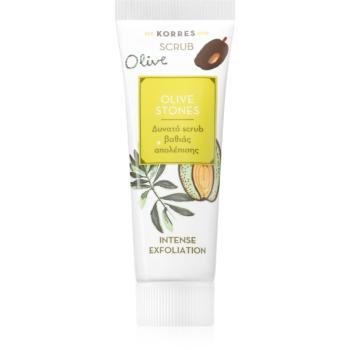 Korres Olive Stones peeling de curățare profundă 18 ml