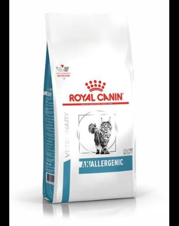 ROYAL CANIN Anallergenic Cat 2 kg  hrana uscata dietetica pentru pisici adulte cu alergii alimentare, cu simptome dermatologice si/sau gastrointestinale