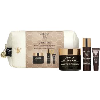 Apivita Queen Bee (Rich Texture) set cadou de Crăciun împotriva îmbătrânirii pielii