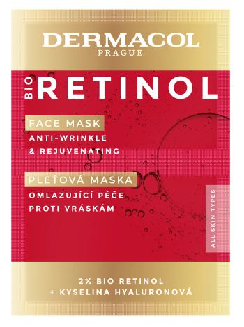 Dermacol Mască facială Bio Retinol (Face Mask) 2 x 8 ml