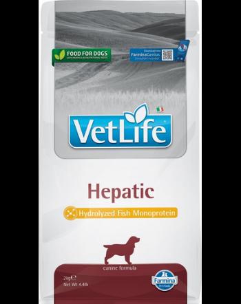 FARMINA Vet Life Dog Hepatic Hrana uscapa pentru caini cu afectiuni hepatice 2 kg