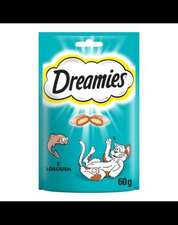 DREAMIES recompense pisici, cu somon 6x60 g