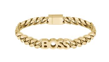 Hugo Boss Brățară fashion placată cu aur Boss 1580505 19 cm