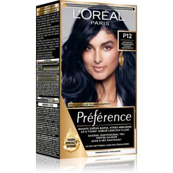 L’Oréal Paris Préférence culoare par culoare P12 Intense Cool Black 1 buc