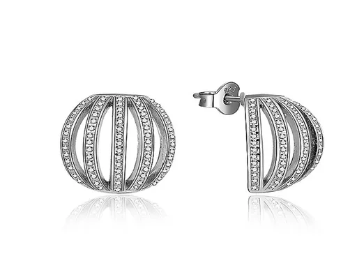 MOISS Cercei eleganți din argint E0003164