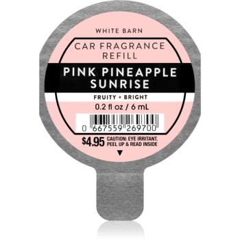 Bath & Body Works Pink Pineapple Sunrise parfum pentru masina rezervă 6 ml