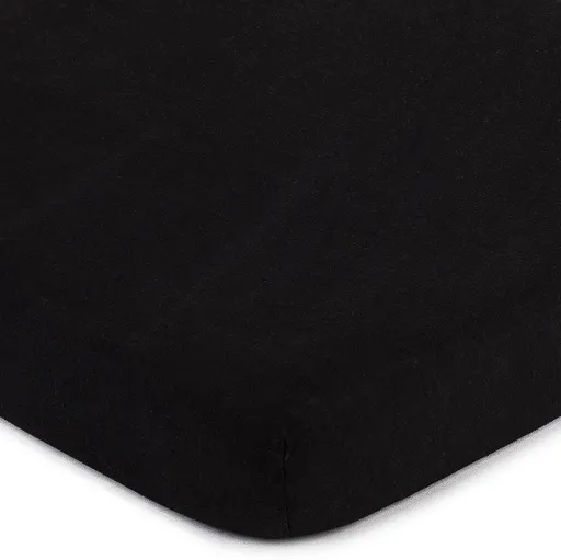 Cearşaf de pat 4Home jersey, negru, negru, 220 x 200 cm
