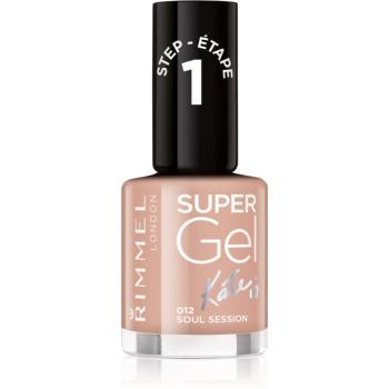 Rimmel Super Gel By Kate gel de unghii fara utilizarea UV sau lampa LED culoare 012 Soul Session 12 ml