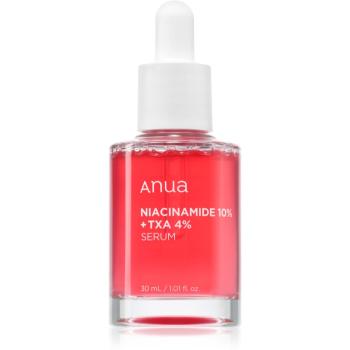 Anua Niacinamide 10% + TXA 4% Dark Spot Correcting Serum ser cu efect iluminator pentru uniformizarea nuantei tenului 30 ml