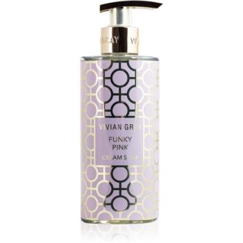 Vivian Gray Funky Pink Vanilla & Patchouli săpun lichid de maini produs parfumat 400 ml