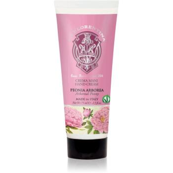 La Florentina Arboreal Peony Hand Cream cremă naturală de mâini bujor 75 ml