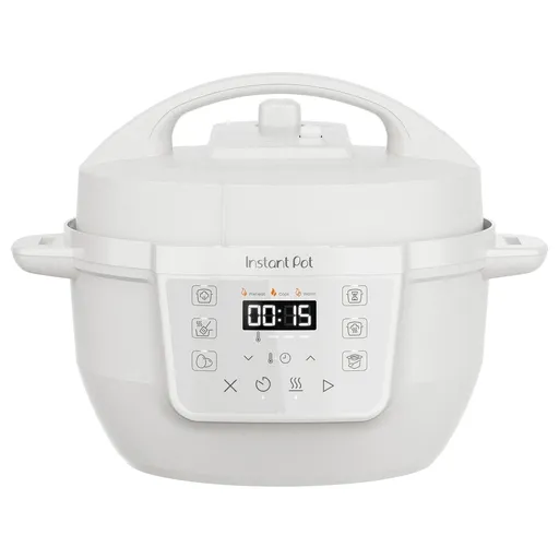 Multicooker Instant Pot Classic Mini 140800801, 800W, 3.8 l, 7 programe, Afisaj LCD, Otel inoxidabil, Alb