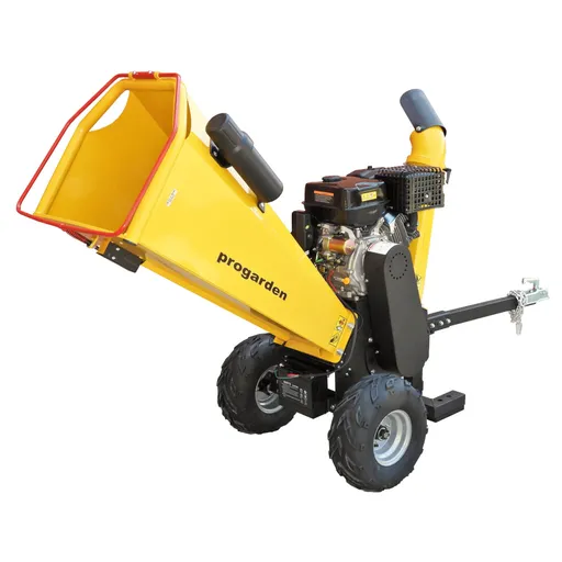 Tocator crengi si resturi vegetale, ProGARDEN TB100EN, 15CP, benzina, 120mm, pornire electrica