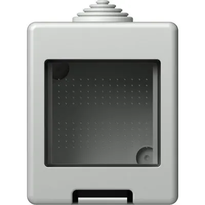 Modul doza montaj PT Cubo IP55 gri 2M, TEM Modul TEM-AQ20GY-U