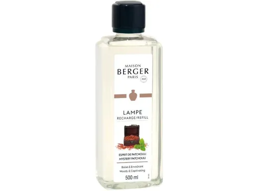 Maison Berger Paris Rezervă pentru lampa catalitică Mystery Patchouli (Lampe Recharge/Refill) 500 ml
