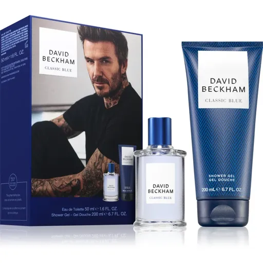 David Beckham Classic Blue set cadou pentru bărbați