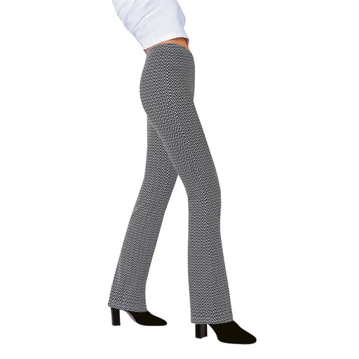 Jambiere cu fundul clopotului imprimate