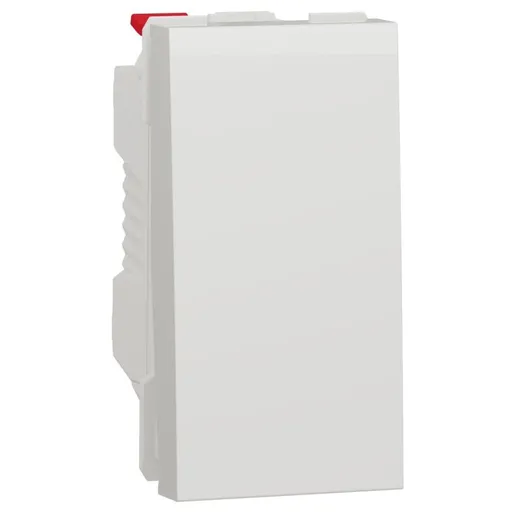 Intrerupator simplu 1M Schneider Noua Unica NU310118, alb