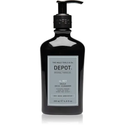 DEPOT 800 SKIN SPECIFICS NO. 801 DAILY SKIN CLEANSER gel de curățare pentru toate tipurile de ten 200 ml