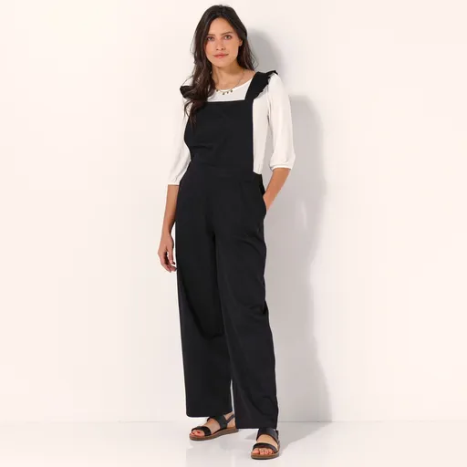 Pantaloni cu picior lat cu lac