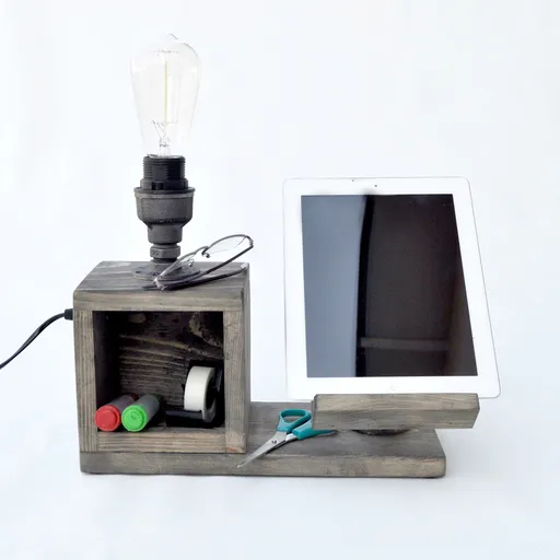 Lampa de masa, Opviq, 791EVL1559, Negru