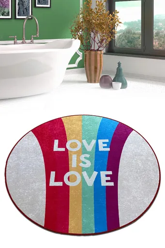 Covoras de baie, L'essentiel Maison, Sanctus Djt (140 cm), Multicolor