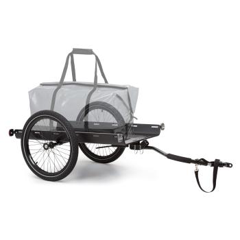 KLARFIT Companion Travel L, cărucior de marfă, 40 kg, remorcă pentru biciclete, cărucior de mână, 16,