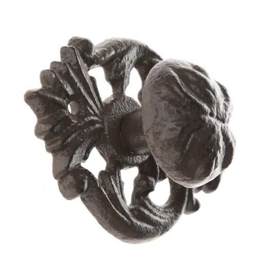 Mâner din fontă Lidar negru, 11 x 7 cm