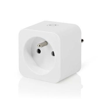 Priză smart Nedis WIFIP121EWT SmartLife , contor de energie