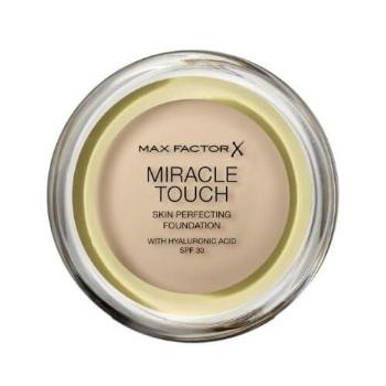 Max Factor Make-up spumant cu o textura lichidă - unifică perfect culoarea tenului cu un efect semi-mat și catifelat Miracle Touch (Skin Perfecting Fo