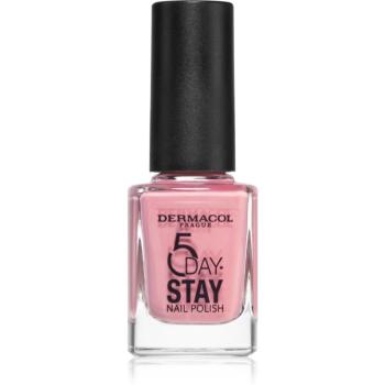 Dermacol 5 Day Stay lac de unghii cu rezistenta indelungata culoare 09 Candy Shop 11 ml