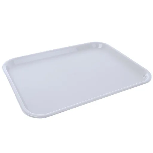 Tavă dreptunghiulară Orion 45,5 x 35,5 cm,  alb, L