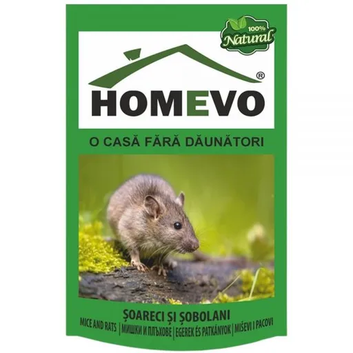 Homevo Igienizant soareci si sobolani 70G natural