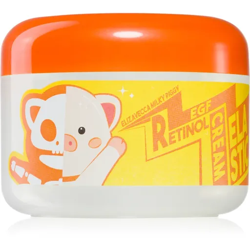 Elizavecca Milky Piggy EGF Elastic Retinol Cream crema de noapte pentru regenerare profunda cu retinol 100 ml