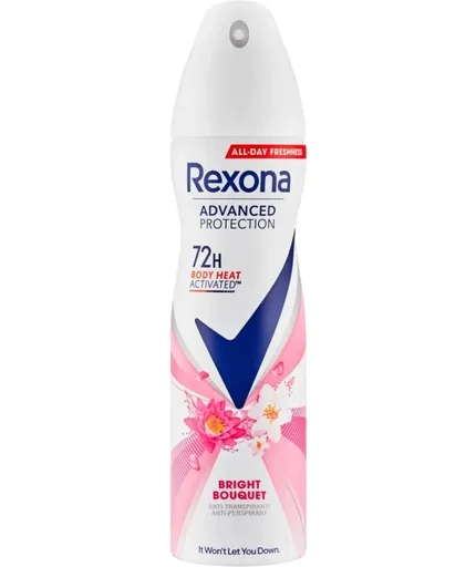 Rexona Antiperspirant în spray Advanced Protection Bright Bouquet 150 ml