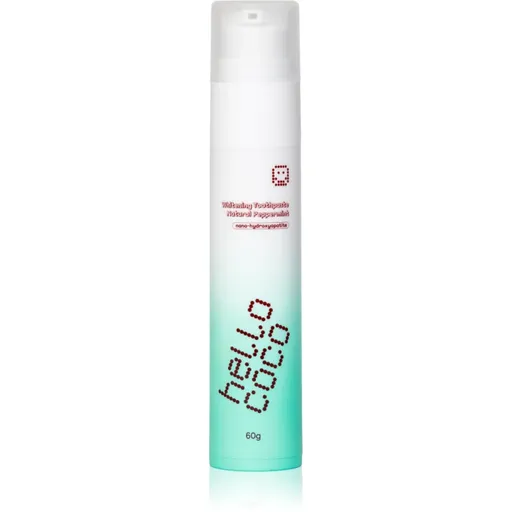 hello coco Toothpaste Peppermint pasta de dinti pentru albire 60 g