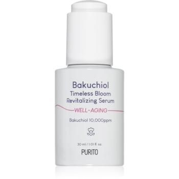 Purito Bakuchiol Timeless Bloom ser revitalizant pentru a restabili fermitatea pielii 30 ml