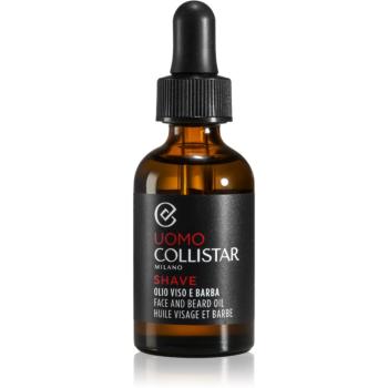 Collistar Man Face and Beard Oil ulei hrănitor pentru față și barbă 30 ml