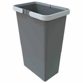 Elletipi Műanyag kosár fogantyúkkal 8 l, szürke, 8 l