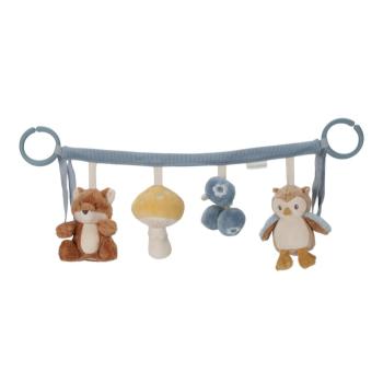 Little Dutch Forest Friends Car Seat Toy jucărie suspendabilă contrastantă 0 m+ 1 buc