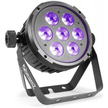 BeamZ BT280 LED Flat Par 7x10W 6in1 RGBAW-UV