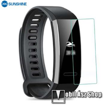 Huawei Band 2, Band 2 Pro, Sunshine Hydrogel TPU okosóra képernyővédő fólia, Ultra Clear, Önregeneráló!, 1db
